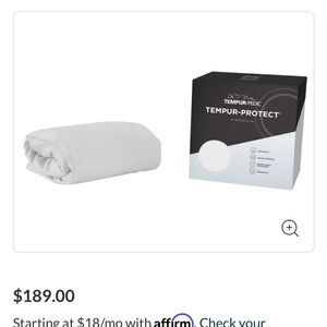 Tempur-pedic cooling mattress protector for twin bed